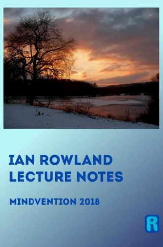 Lecture Notes Mindvention 2018 by Ian Rowland