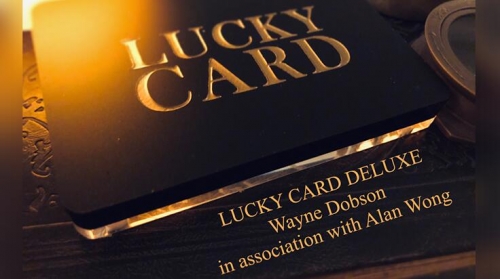 Lucky Card Deluxe by Wayne Dobson