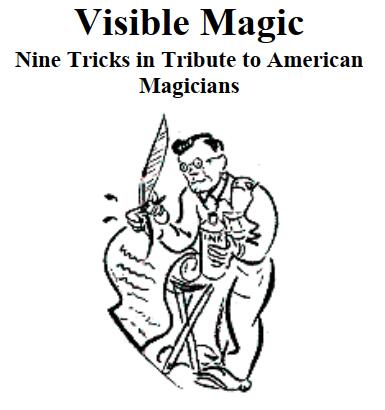 Visible Magic by Verrall Wass