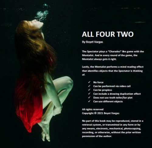 All Four Two (eBook) by Boyet Vargas