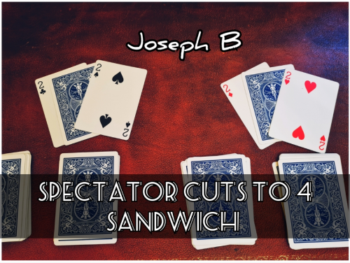 THE SPECTATOR CUTS TO FOUR SANDWICH by Joseph B