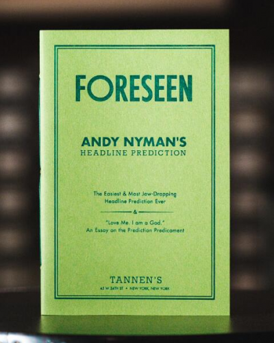 Andy Nyman - Foreseen