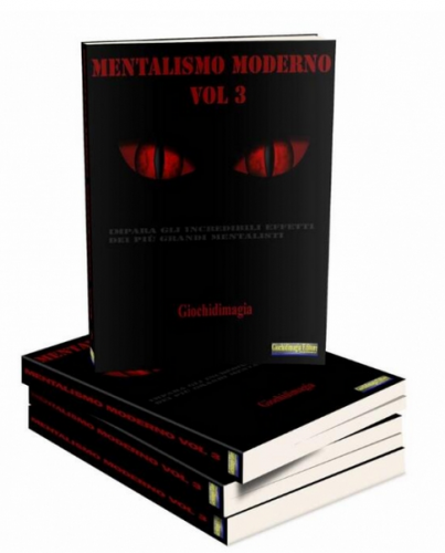 MENTALISMO MODERNO VOL 3 by Prima Edizione