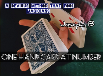 One Hand Card At Number by Joseph B