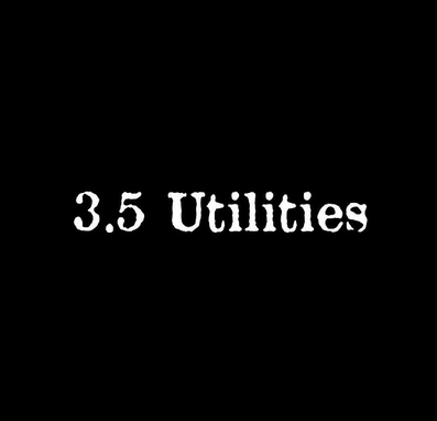 3.5 Utilities by Matt Packard