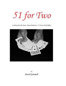 51 for Two by David Gemmell