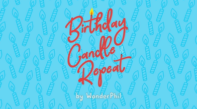 Birthday Candle Repeat by WonderPhil