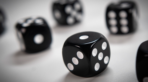 Non Gimmicked Dice by Tony Anverdi