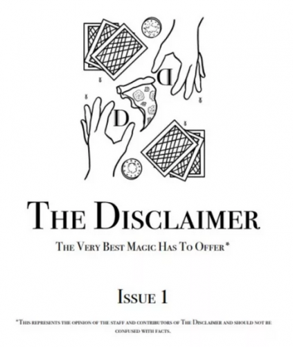 The Disclaimer Issue 1