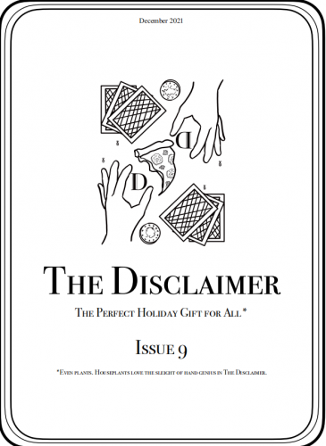 The Disclaimer Issue 9 (2021-10)