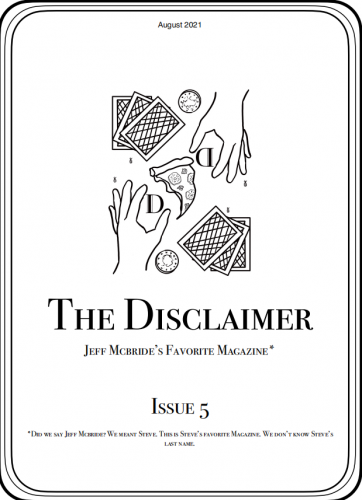 The Disclaimer Issue 5 (2021-08)