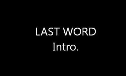 Last Word by Justin Miller