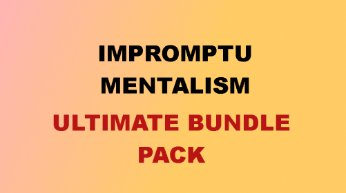 The Ultimate Mind Reading Bundle Pack by Sujat Mukherjee