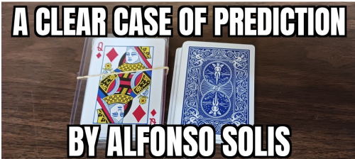 A Clear Case Of Prediction by Alfonso Solis