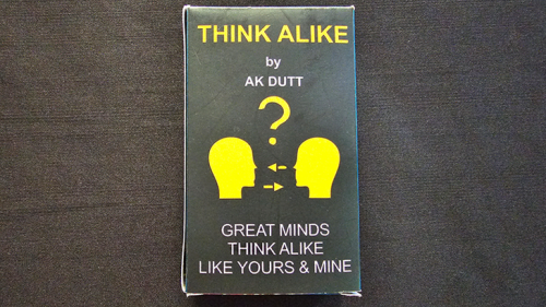 Think Alike by A.K. Dutt