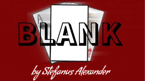 BLANK by Stefanus Alexander