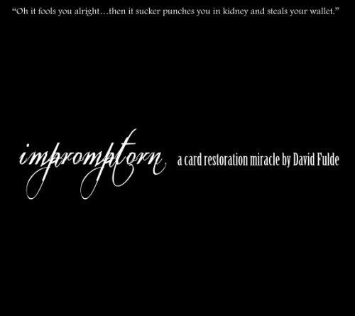 Impromptorn by David Fulde