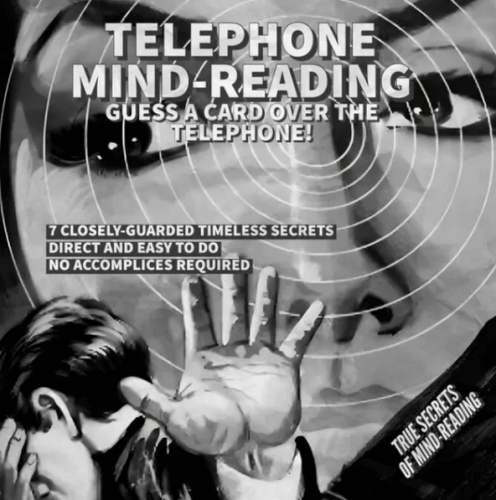 Telephone Mind-Reading Guess a card over the telephone