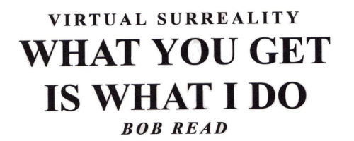 Virtual Surreality - What You Get Is What I Do by Bob Read