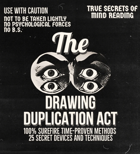 True Secrets of Mind Reading - The Drawing Duplication Act