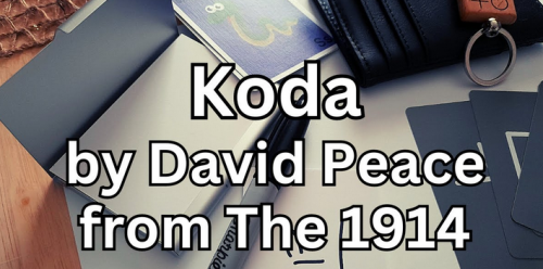 Koda By David Peace The 1914