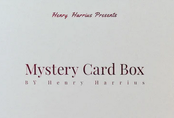 Mystery Card Box by Henry Harrius