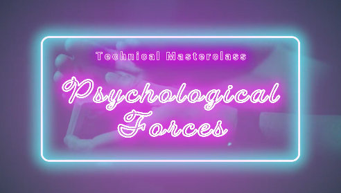 Technical Masterclass: Psychologicial Force by Benjamin Earl