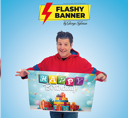 Flashy Banner (Happy Birthday) by George Iglesias