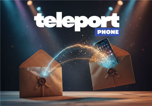 Teleport phone by Maks Berestnev