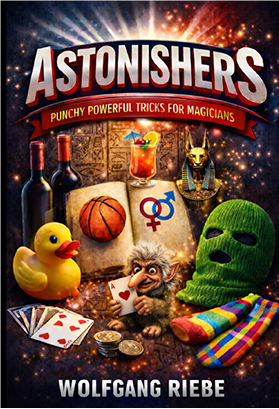 ASTONISHERS: Punchy, Powerful Tricks for Magicians by Wolfgang Riebe