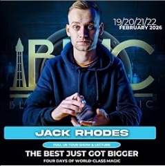 1 Hour Magic Lecture (BlackPool 2026) by Jack Rhodes