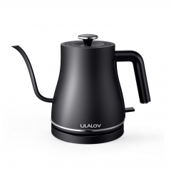 Ulalov Gooseneck Kettle Temperature Control, Ultra Fast Boiling Electric  Kettle for Pour-Over Coffee/Tea, 100% Stainless Steel, 5 Variable Presets