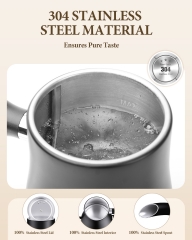 Ulalov Gooseneck Electric Kettle, 0.9L Fast Boiling Hot Water Kettle, Stainless Steel Electric Tea Kettle, 1200W Pour Over Kettle for Coffee&Tea, Leak-Proof, Auto Shutoff, Anti-dry