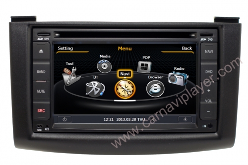 Nissan Rogue Aftermarket Navigation With DVD Player