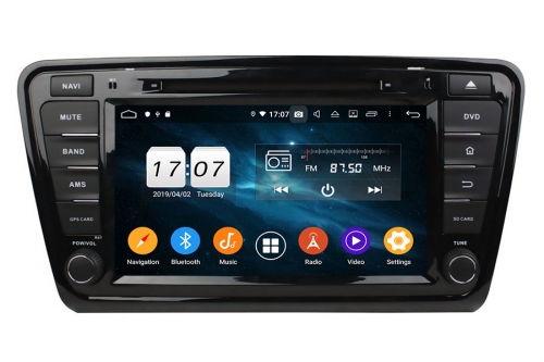 Android OS Navigation Autoradio For Skoda Octavia 2013-2016