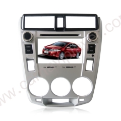Honda City Aftermarket Navigation Car Stereo With Frame Panel
