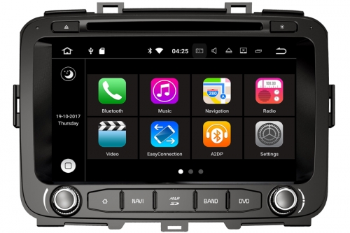 Kia Carens 2012-2014 Aftermarket Navigation DVD Player