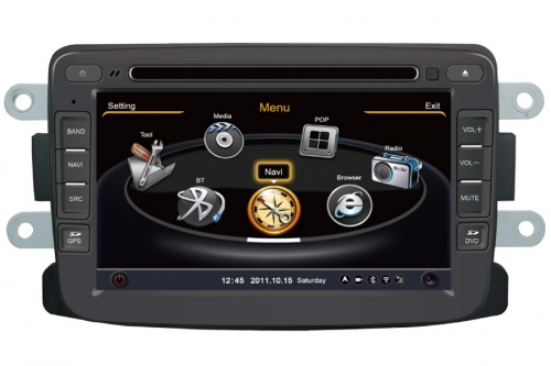 Renault Duster Sandero Aftermarket GPS Navigation Autoradio