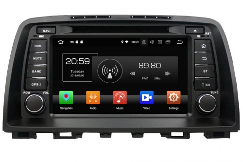Aftermarket Navigation Auto radio For Mazda 6 2012-2014