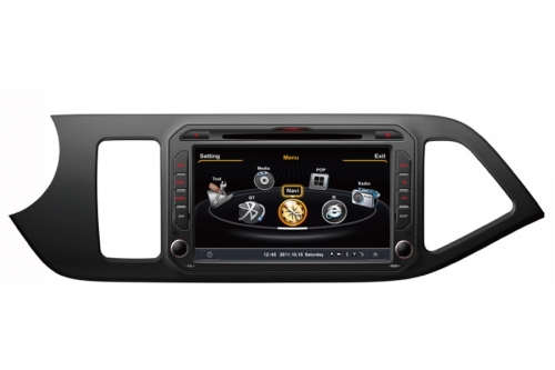 Kia Picanto Morning Aftermarket Navigation DVD Player