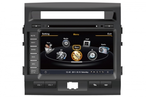 Toyota Land Cruiser 200 Series Aftermarket Navigation Car Stereo