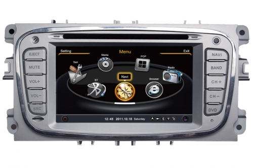 Ford Focus Mondeo S-Max Galaxy Kuga Aftermarket Navigation Radio