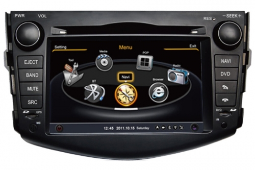 Toyota Rav4 2006-2012 Aftermarket Navigation Car Stereo