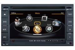 Hyundai Universal Double Din Aftermarket Navigation Autoradio