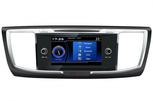 Honda Accord 9th Generation Aftermarket Navigation Head Unit