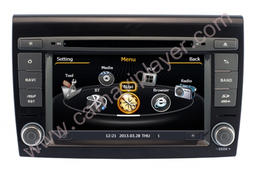 Fiat Bravo Aftermarket Navigation Autoradio