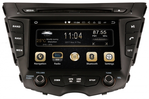 Hyundai Veloster 2011-2017 Aftermarket Navigation system