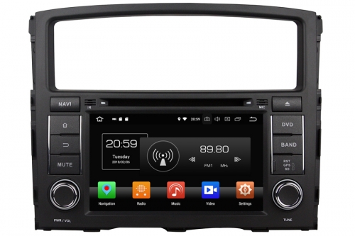 Mitsubishi Montero/Pajero Navigation Auto Radio Replacement