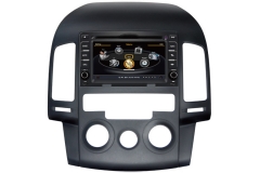 Hyundai i30 2007-2011 Manual-AC Aftermarket Navigation Autoradio