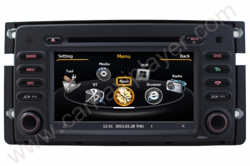 Smart Fortwo 2007-2010 Aftermarket GPS Navigation Car Radio